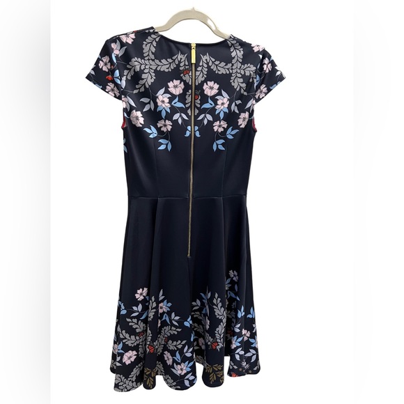 Ted Baker Floral and Butterfly Dress - Picture 2 of 4